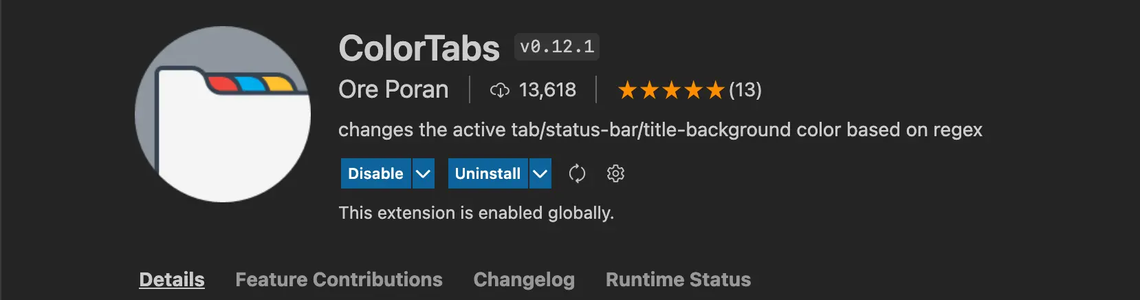 ColorTabs
